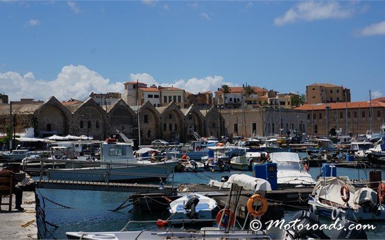 Neoria veneciano en Chania Creta Grecia