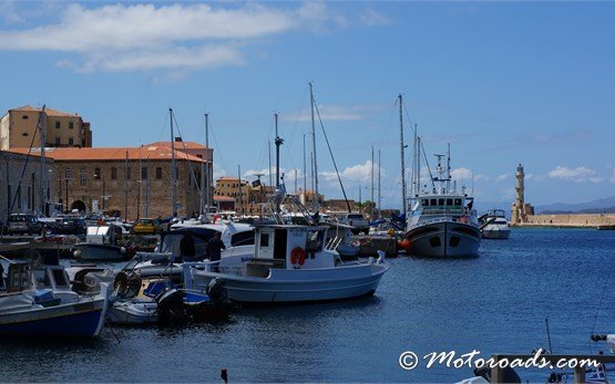 Puerto veneciano de Chania, Creta, Grecia